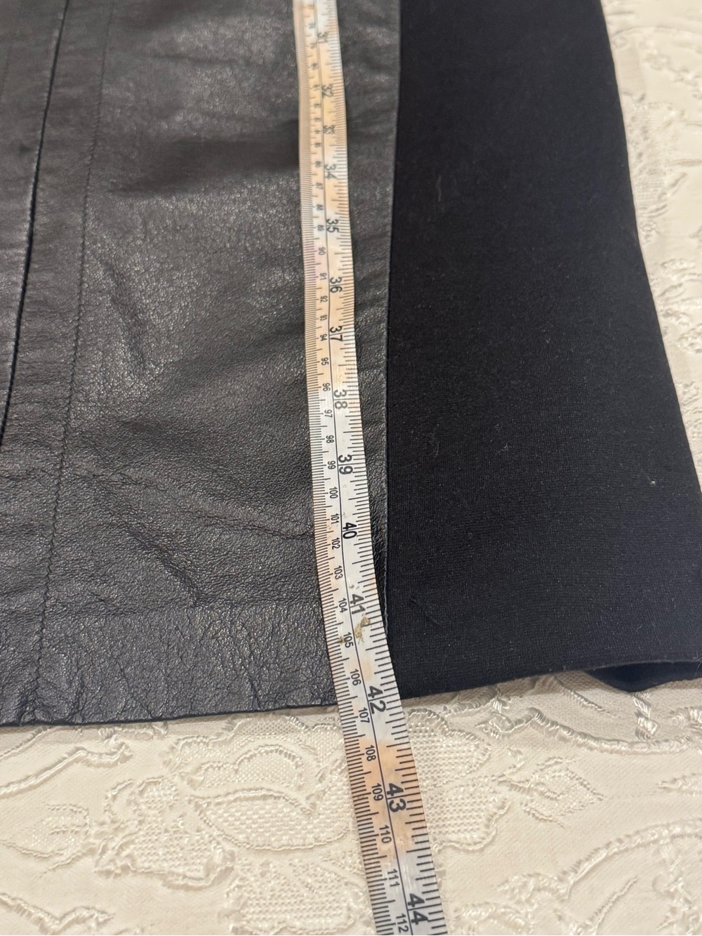 Danier Genuine Leather Sheath Dress Black Size Small - Picture 9 of 10